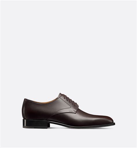 Richelieu Dior Timeless Cuir de veau poli noir 